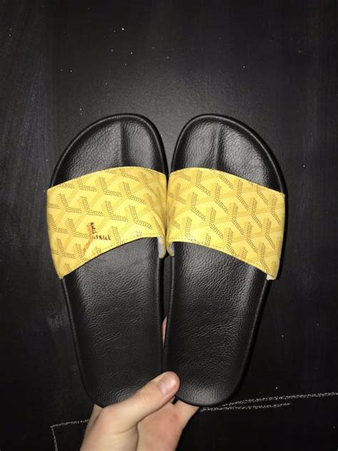 custom goyard sandals vandy|goyard pricing.